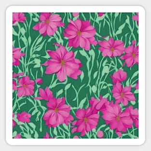 Floral pattern background Sticker